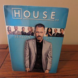 House M.D.: Season Six DVD Box Set Golden Globe Winner Hugh Laurie NEW